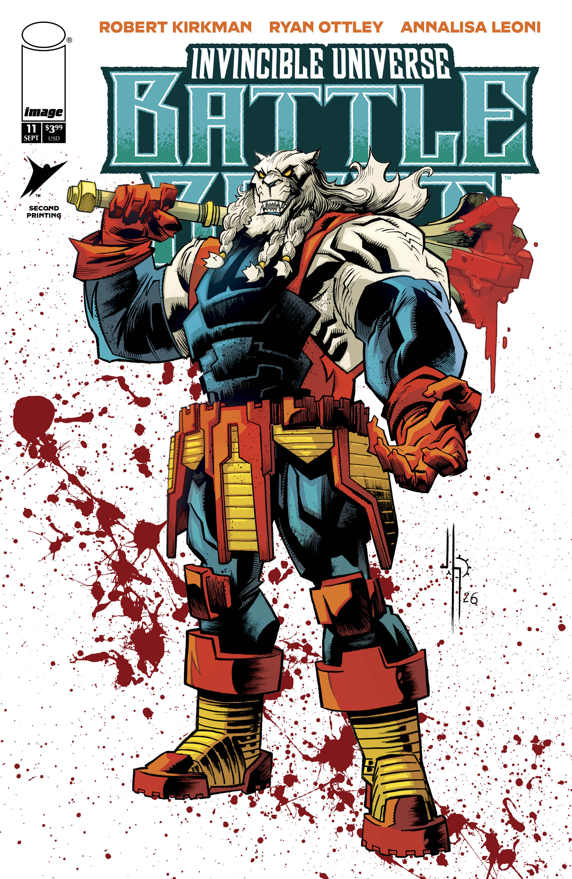 INVINCIBLE UNIVERSE BATTLE BEAST #11 2ND PTG