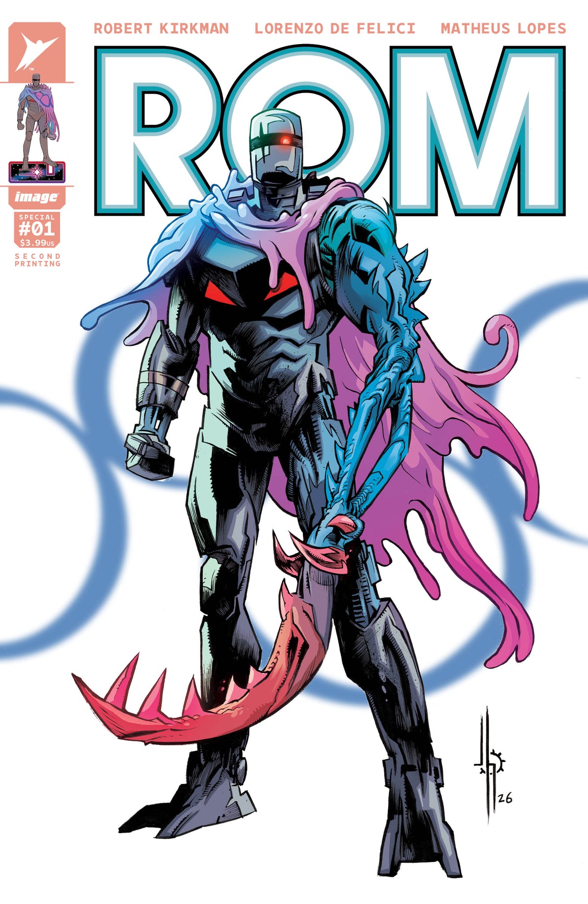 ROM SPECIAL #1 (ONE SHOT) 2ND PTG CVR A JASON HOWARD