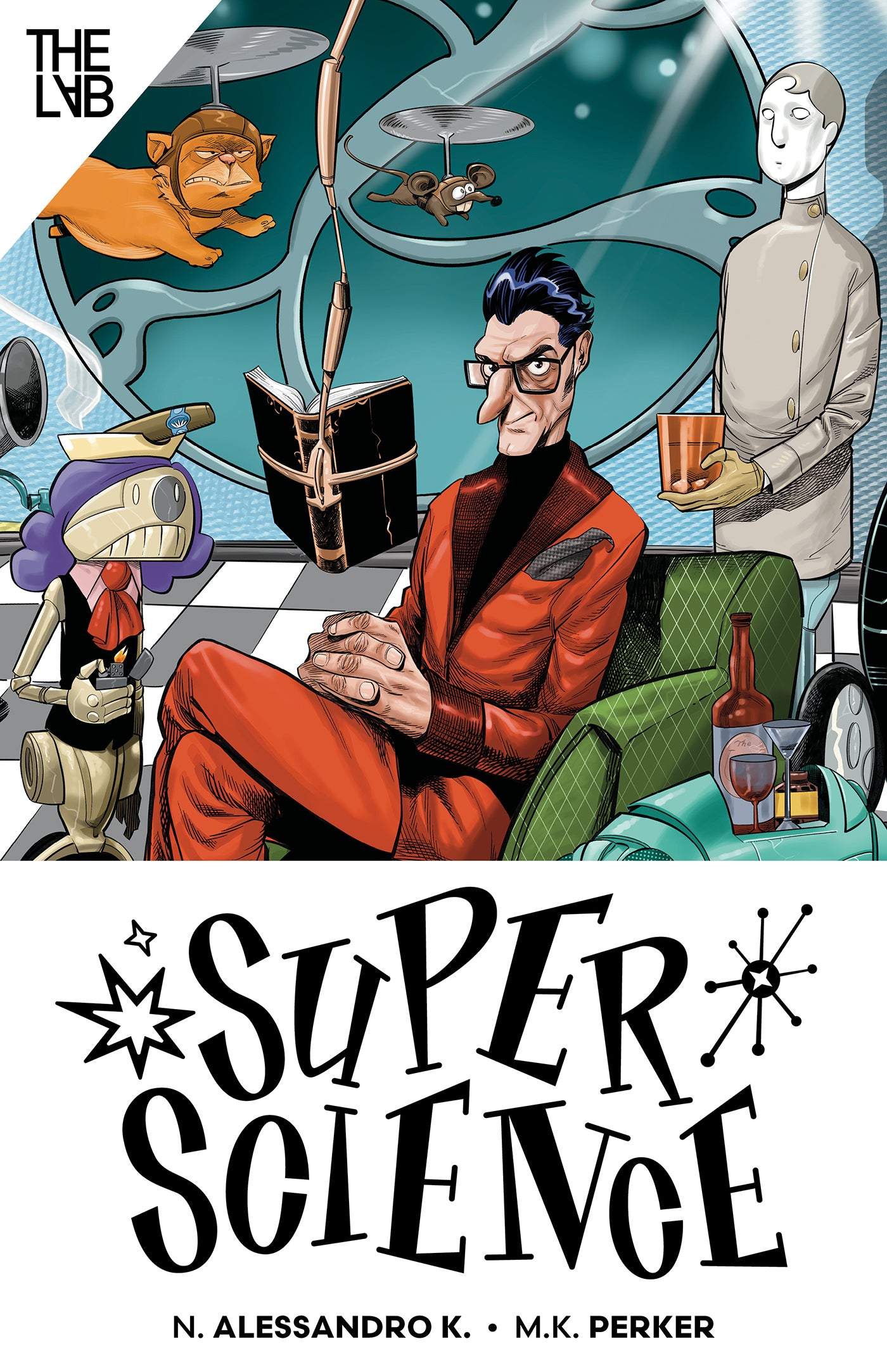 SUPER SCIENCE TPB VOL 01 (THE LAB PORTABLE EDITION)