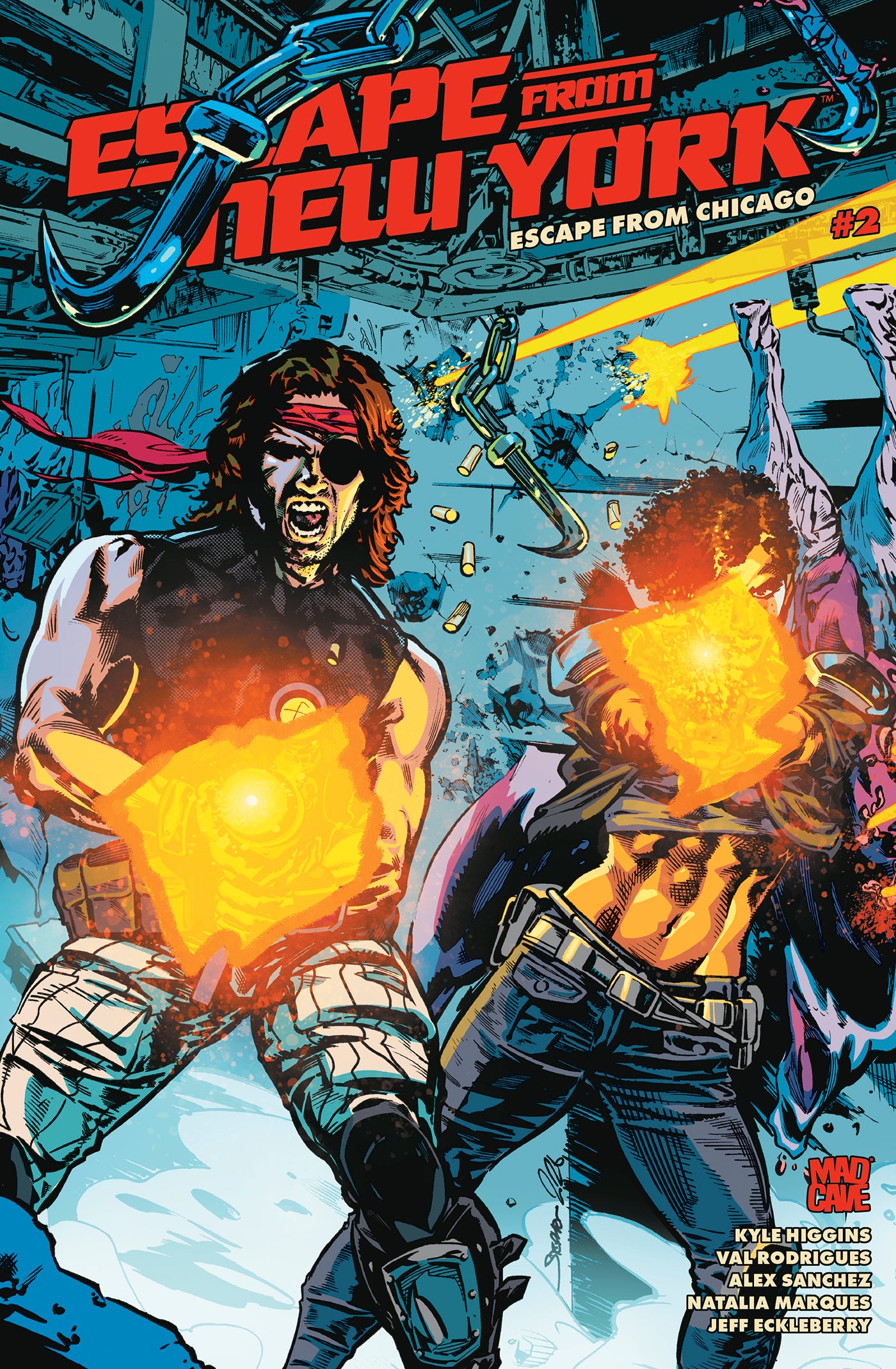 ESCAPE FROM NEW YORK ESCAPE FROM CHICAGO #2 CVR A STEPHEN MOONEY MARK ENGLERT