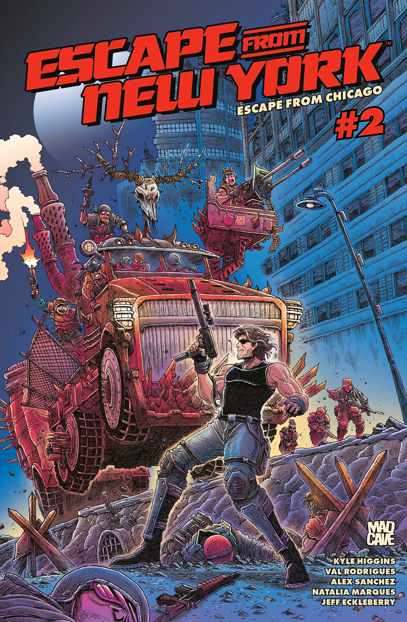 ESCAPE FROM NEW YORK ESCAPE FROM CHICAGO #2 CVR B JAMES STOKOE VAR