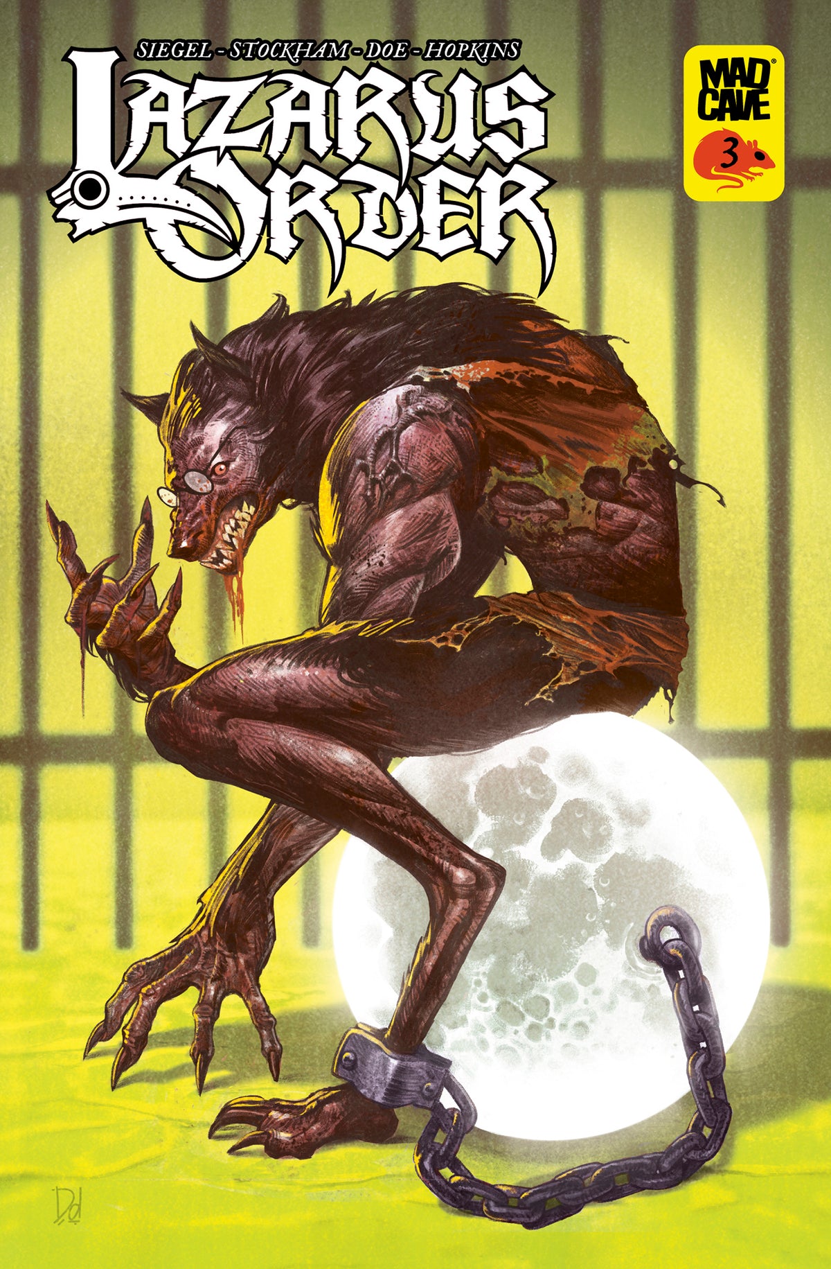 LAZARUS ORDER #3 (OF 8) CVR B MIKE DEL MUNDO VAR