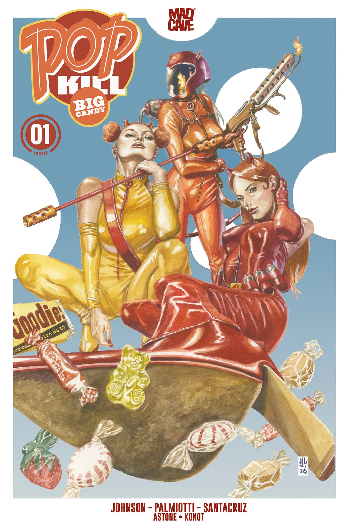 Pop Kill Big Candy #1 Cardstock Variant