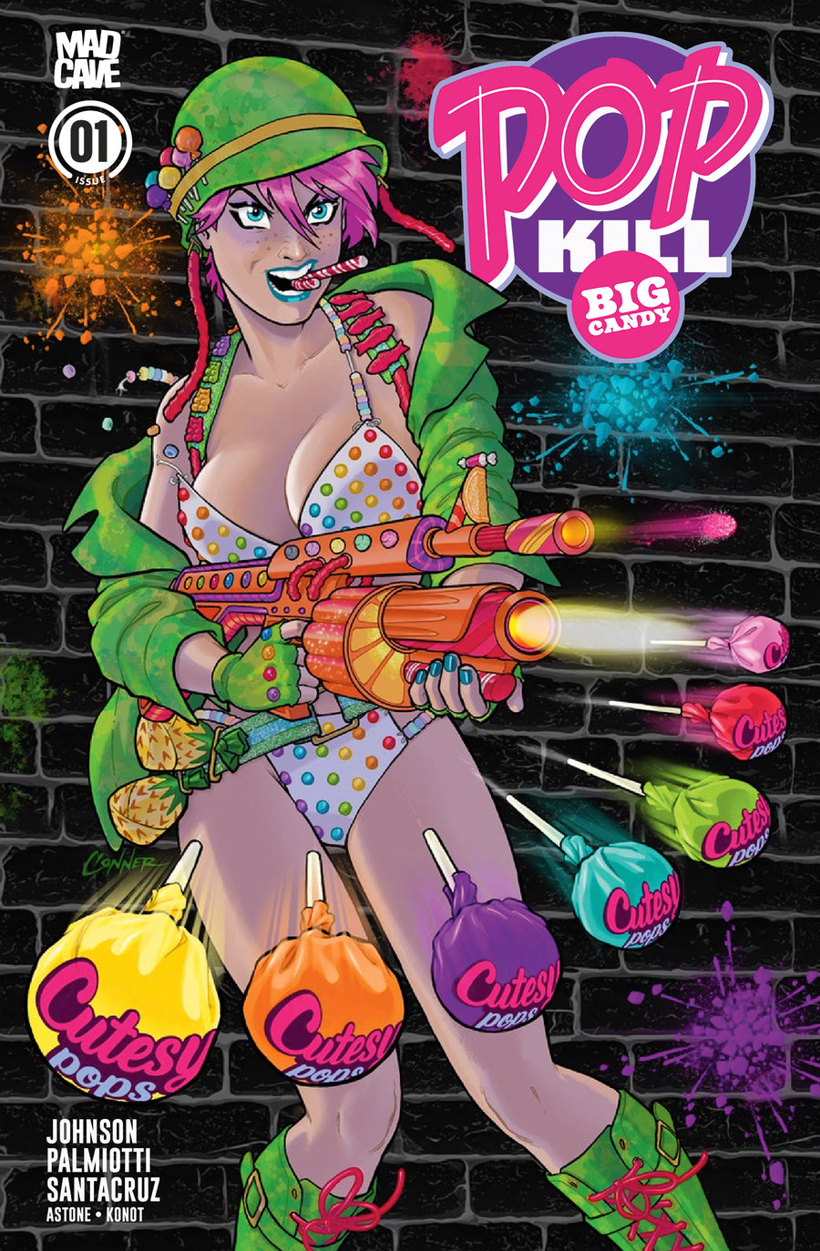 Pop Kill Big Candy #1 Cardstock Variant