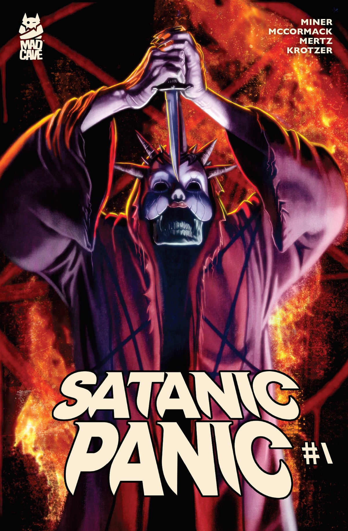 SATANIC PANIC #1 (OF 4) CVR C JUSTIN COFFEE FOIL VAR