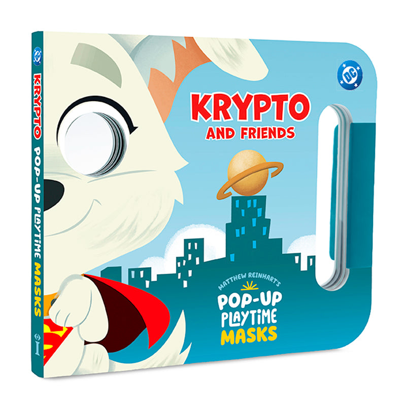 POP-UP PLAYTIME MASKS HC DC KRYPTO AND FRIENDS