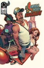 FLORIDA MAN #1 SIGNED BY MIKE BARON WITH PROMO POSTER thumbnail