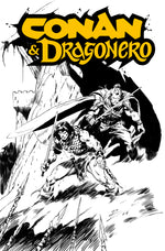 CONAN & DRAGONERO #1 SDCC EXCLUSIVE ROB DE LA TORRE INKS CARDSTOCK VAR (MR) thumbnail