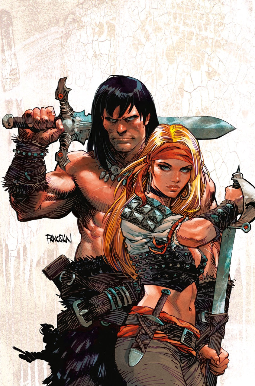 CONAN THE BARBARIAN #33 SDCC EXCLUSIVE DAN PANOSIAN VIRGIN CARDSTOCK VAR (MR)