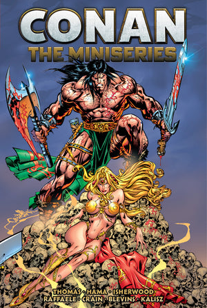 CONAN THE MINISERIES OMNIBUS HC DIRECT MARKET EDITION CLAUDIO CASTELLINI CVR (MR)