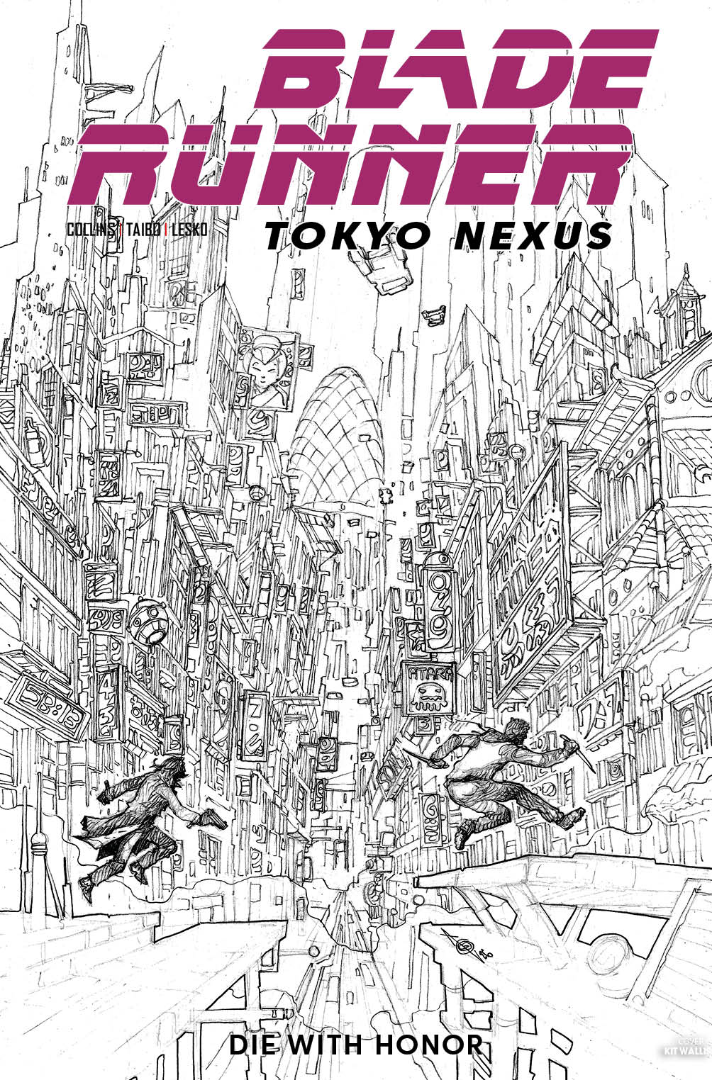 BLADE RUNNER TOKYO NEXUS DIE WITH HONOR #1 (OF 4) CVR H ALAN QUAH INKS VAR