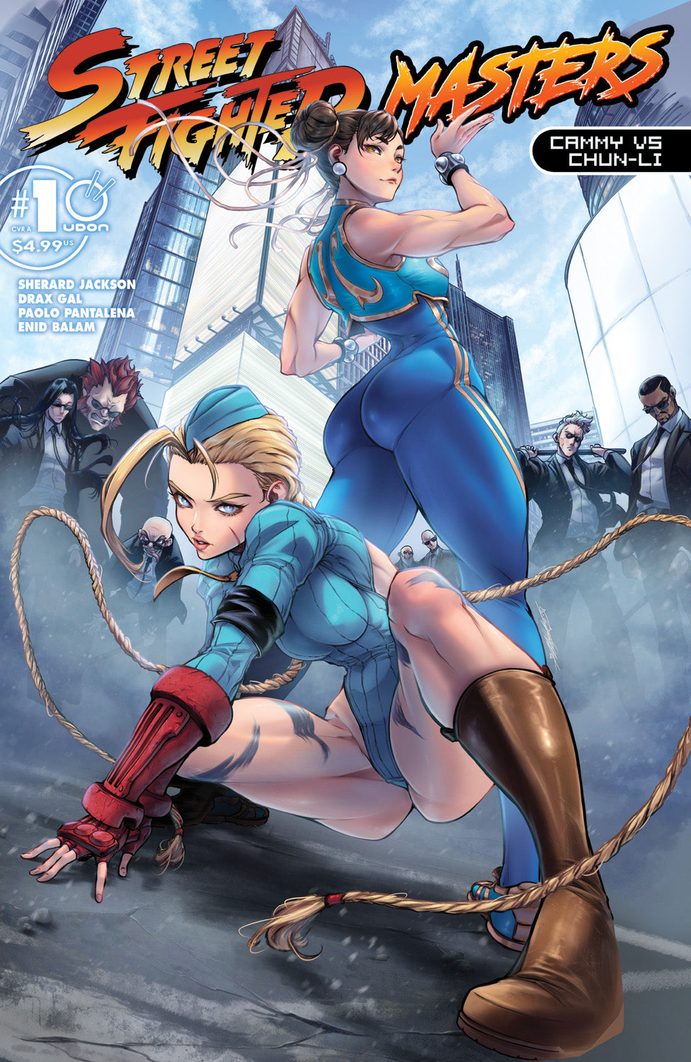 STREET FIGHTER MASTERS CAMMY VS CHUN LI #1 (ONE SHOT) CVR A DRAX GAL