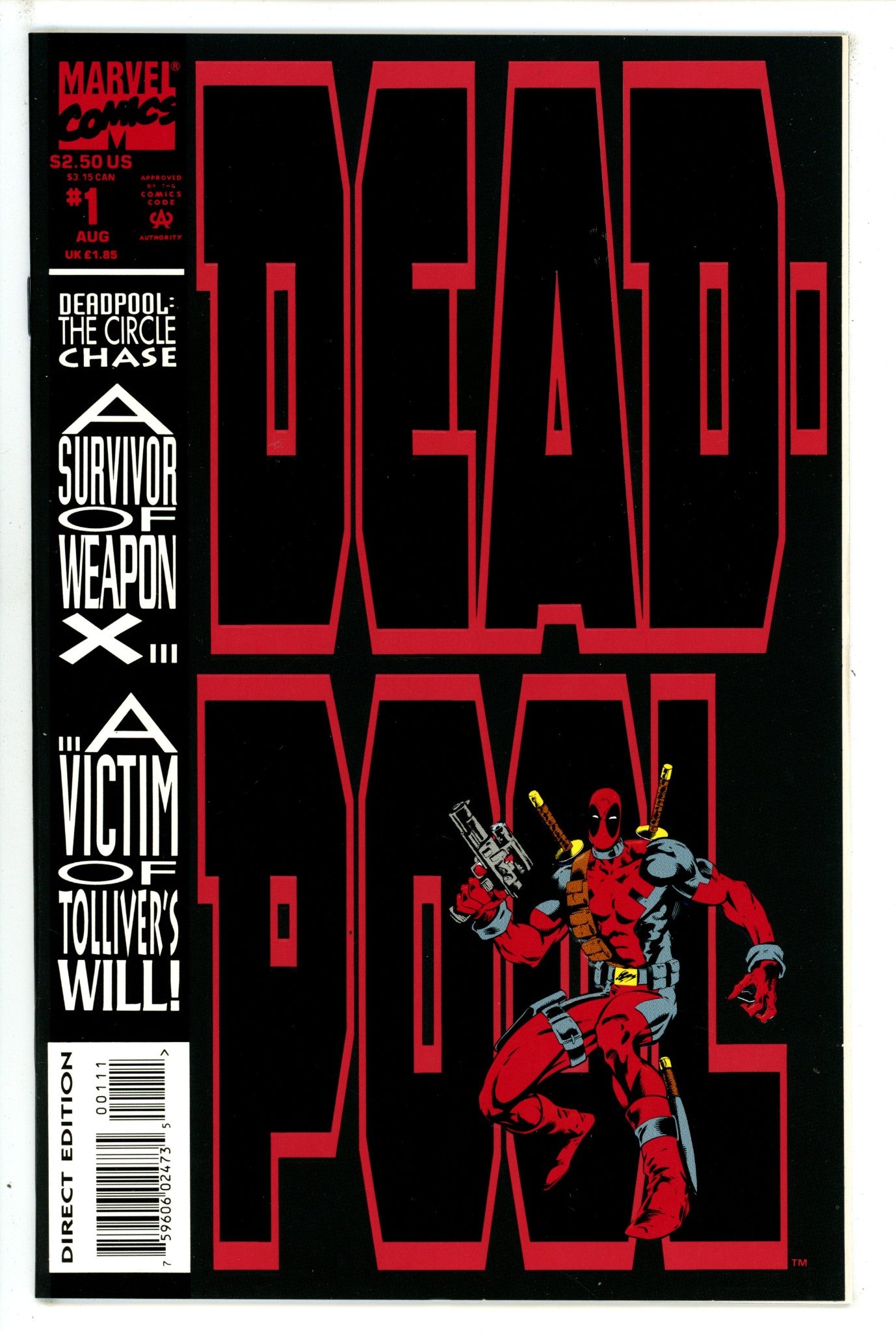 Deadpool: The Circle Chase 1 NM- (1993)