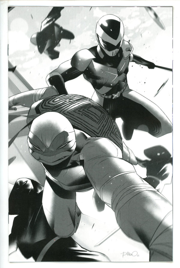 Mighty Morphin Power Rangers / Teenage Mutant Ninja Turtles II 5 Dimeo Incentive Variant NM+ (2023)