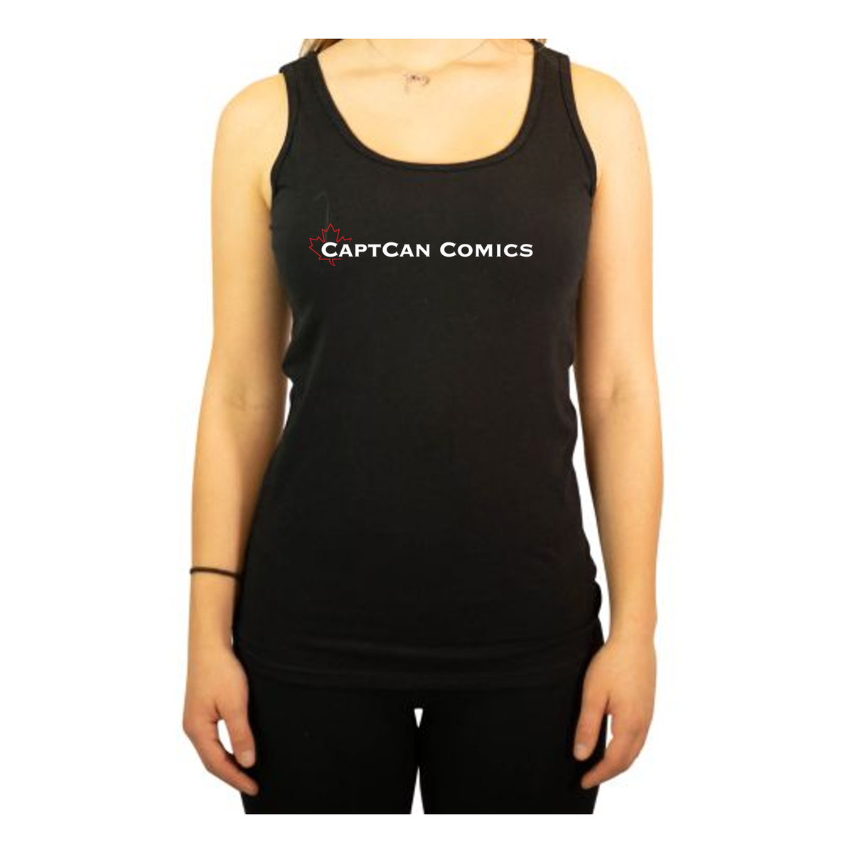 Black CaptCan women's tank