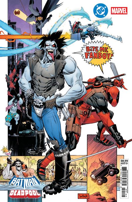 DC MARVEL BATMAN DEADPOOL #1 (ONE SHOT) CVR M SEAN GORDON MURPHY LOBO DEADPOOL¬†CARD STOCK VAR