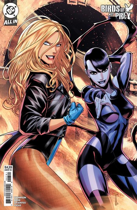 BIRDS OF PREY #27 CVR C SERG ACUNA CARD STOCK VAR
