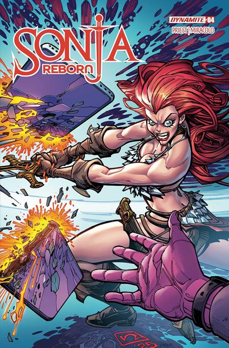 SONJA REBORN #4 CVR C CHAD HARDIN VAR