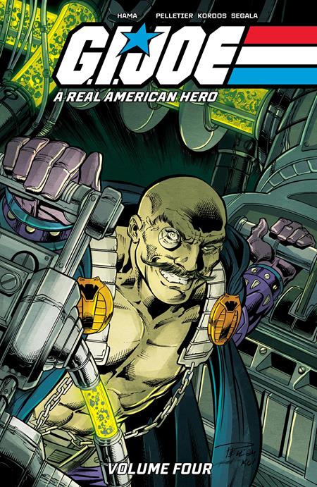 GI JOE A REAL AMERICAN HERO TP VOL 04 DIRECT MARKET EXCLUSIVE PAUL PELLETIER & TONY KORDOS CVR