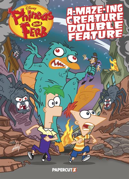 PHINEAS AND FERB A MAZE ING CREATURE DOUBLE FEATURE HC