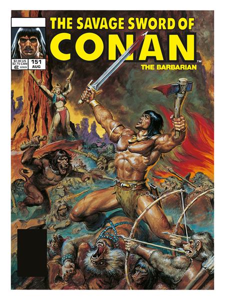 SAVAGE SWORD OF CONAN THE ORIGINAL COMICS OMNIBUS HC VOL 11 REGULAR EDITION EARL NOREM (MR)