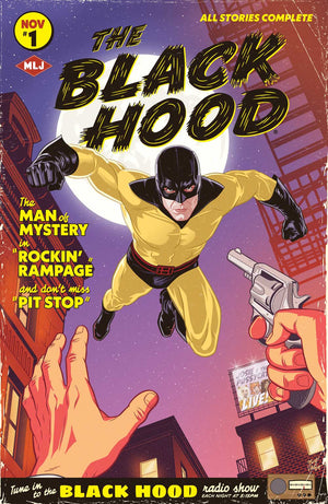 JOSIE AND THE PUSSYCATS ROCK ON (ONE SHOT) CVR E MATT TALBOT BLACK HOOD FOIL VAR