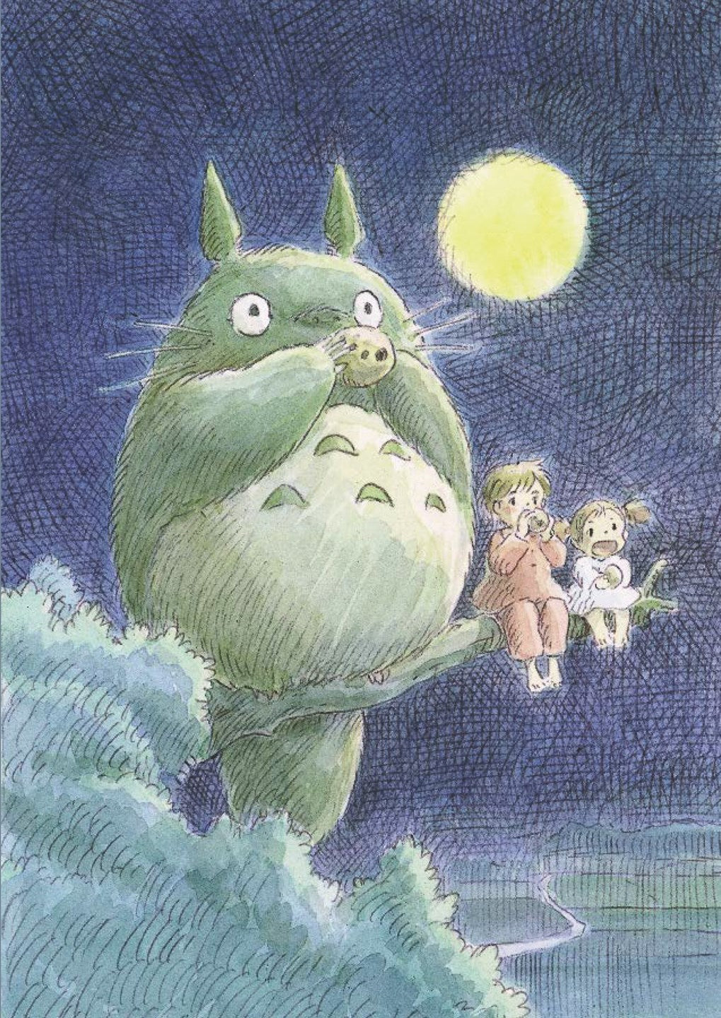 STUDIO GHIBLI MY NEIGHBOR TOTORO JOURNAL TPB (OCARINA UNDER THE MOON)