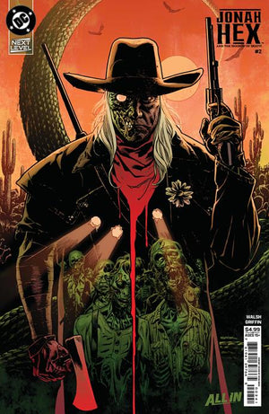 JONAH HEX AND THE SHADOW OF DEATH #2 (OF 6) CVR D RYAN SOOK CARD STOCK VAR
