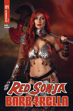 RED SONJA BARBARELLA #1 CVR D COSPLAY IVY RED SONJA VAR thumbnail