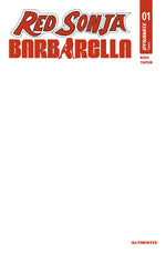 RED SONJA BARBARELLA #1 CVR H BLANK AUTHENTIX VAR thumbnail
