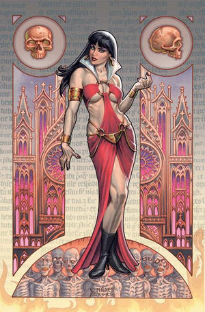 VAMPIRELLA PARADISE #1 CVR I JOSEPH MICHAEL LINSNER LTD VIRGIN VAR