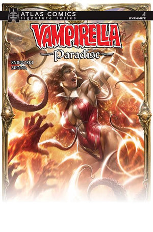 VAMPIRELLA PARADISE #1 CVR K FRANCESCO MATTINA ATLAS EDITION SIGNED BY THOMAS SNIEGOSKI VAR