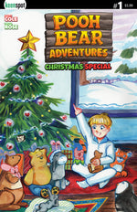 POOH BEAR ADVENTURES CHRISTMAS SPECIAL #1 (ONE SHOT) CVR A TESSA ROSE OPENING PRESENTS thumbnail
