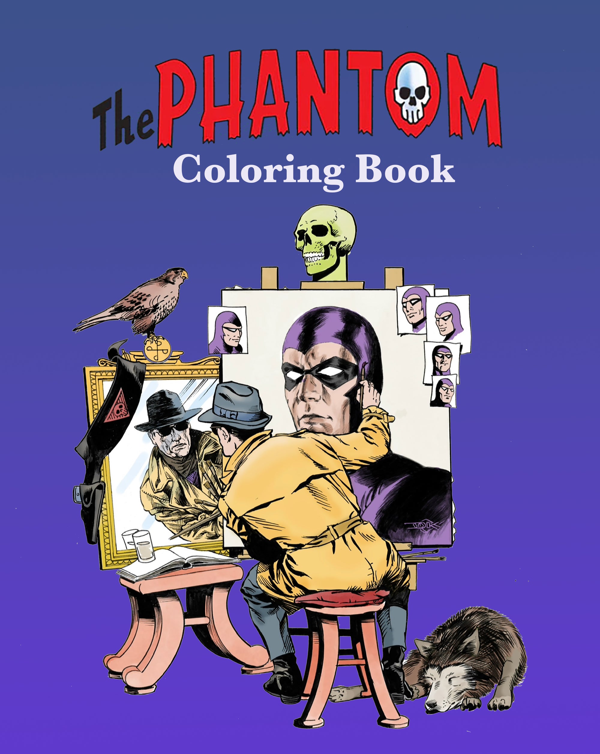 PHANTOM COLORING BOOK TPB
