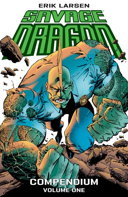 SAVAGE DRAGON COMPENDIUM TPB VOL 01 DIRECT MARKET EXCLUSIVE ERIK LARSEN CVR (MR)
