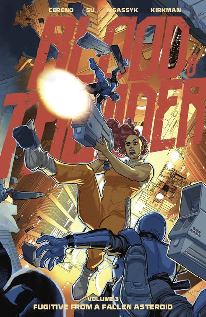 BLOOD & THUNDER TPB VOL 03 DIRECT MARKET EXCLUSIVE PETE WOODS CVR (MR)