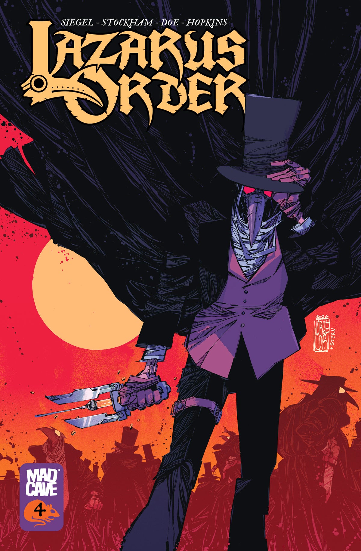 LAZARUS ORDER #4 (OF 8) CVR B JORGE CORONA SARAH STERN VAR