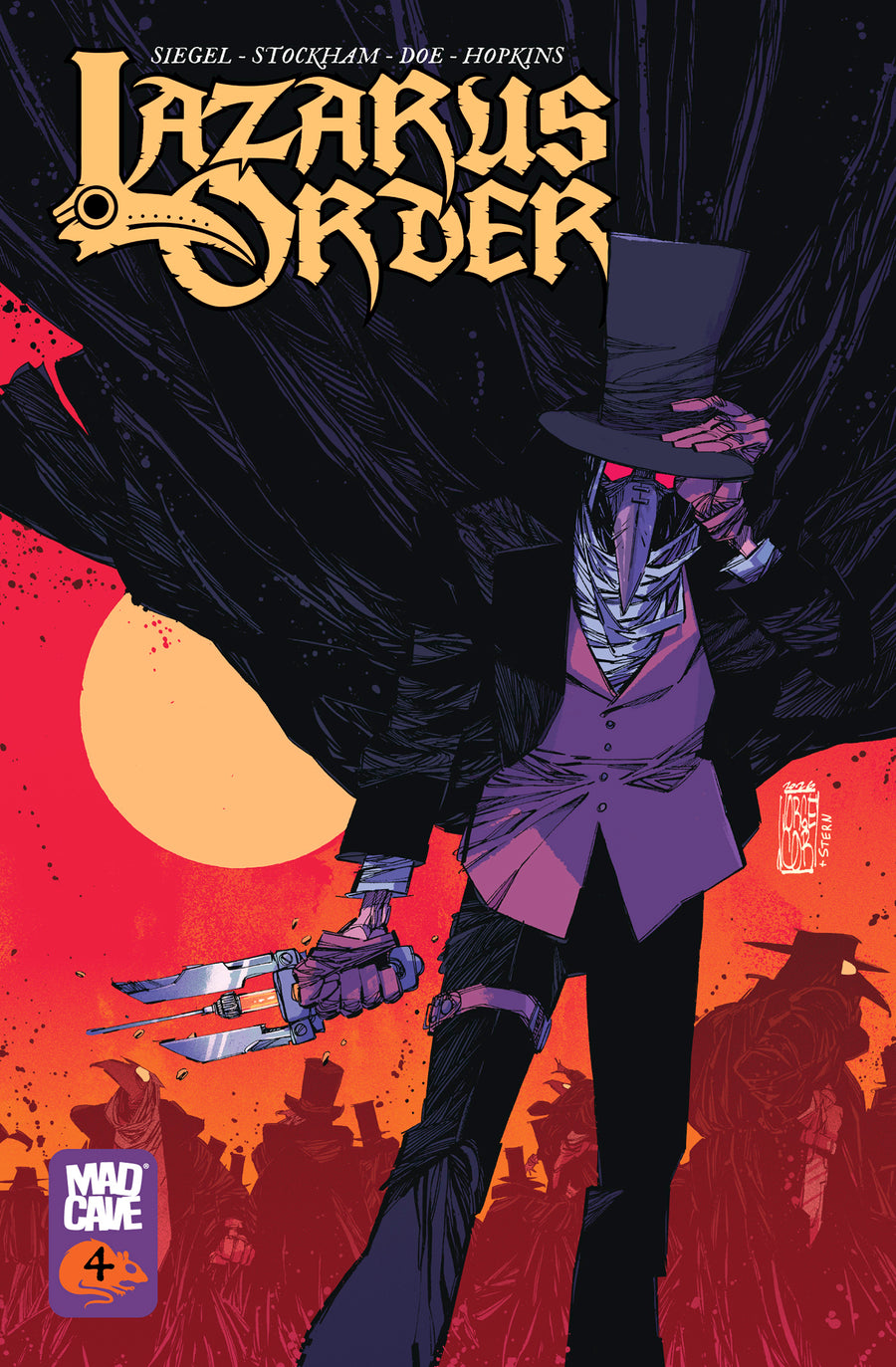 LAZARUS ORDER #4 (OF 8) CVR B JORGE CORONA SARAH STERN VAR
