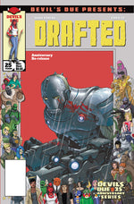 DEVILS DUE PRESENTS DRAFTED #1 (ONE SHOT) CVR D CHRIS LIE JOSH BLAYLOCK 25TH ANNIVERSARY HOMAGE VAR thumbnail