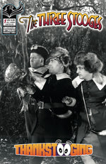 THREE STOOGES THANKSTOOGING #1 (ONE SHOT) CVR D LIMITED EDITION B&W PHOTO VAR thumbnail