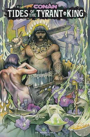 CONAN THE BARBARIAN TIDES OF THE TYRANT KING #3 (OF 4) CVR D JOHN BAIZLEY VAR (MR)