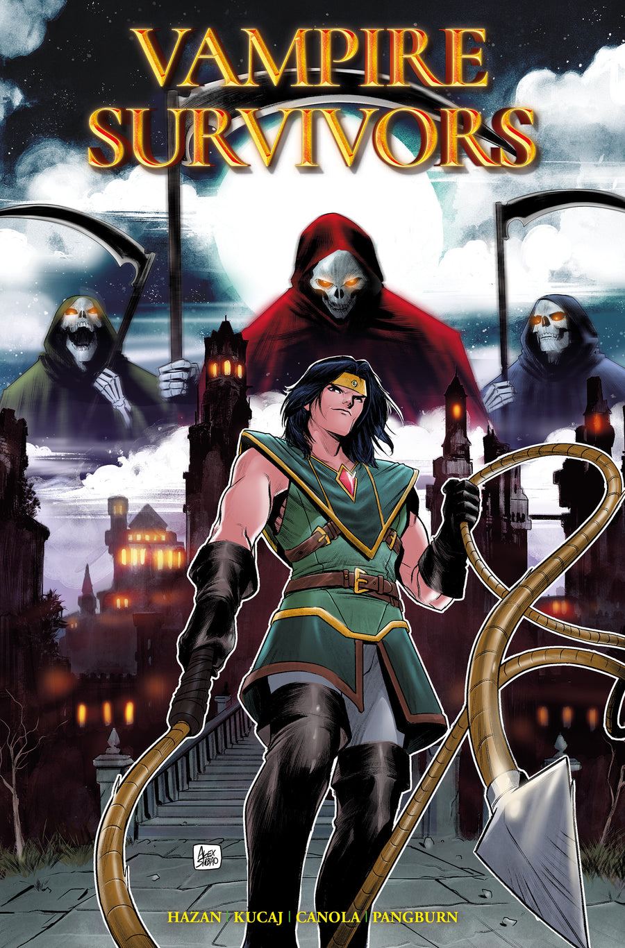 VAMPIRE SURVIVORS #3 (OF 4) CVR A ALEX SHIBAO