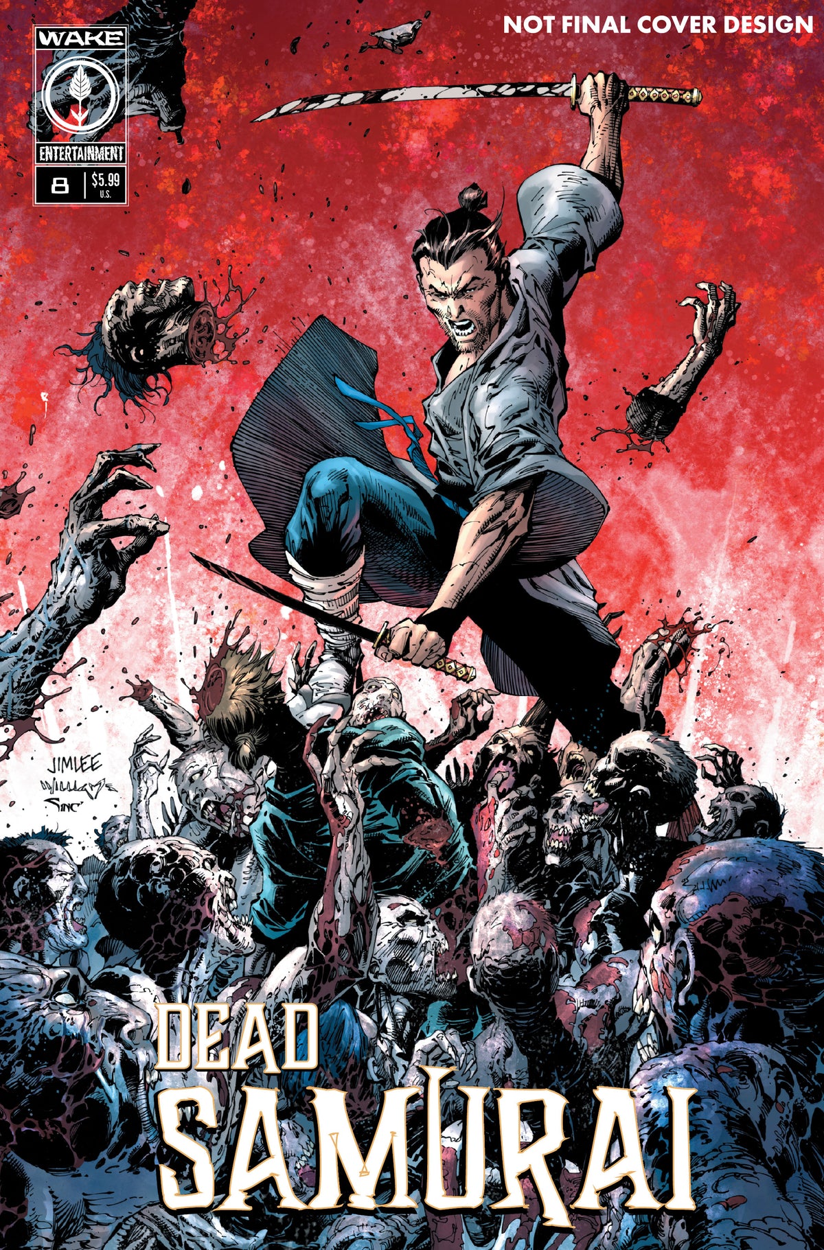 DEAD SAMURAI #8 2ND PTG CVR A JIM LEE SCOTT WILLIAMS (MR) ALLOCATIONS MAY OCCUR