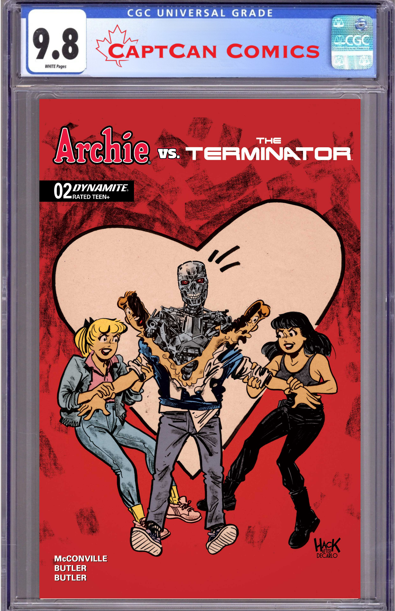 ARCHIE VS THE TERMINATOR #2 CVR C ROBERT HACK VAR