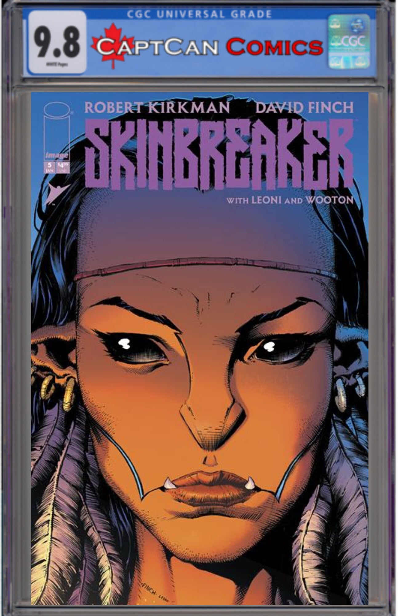 SKINBREAKER #5 CVR B DAVID FINCH & ANNALISA LEONI PORTRAIT VAR