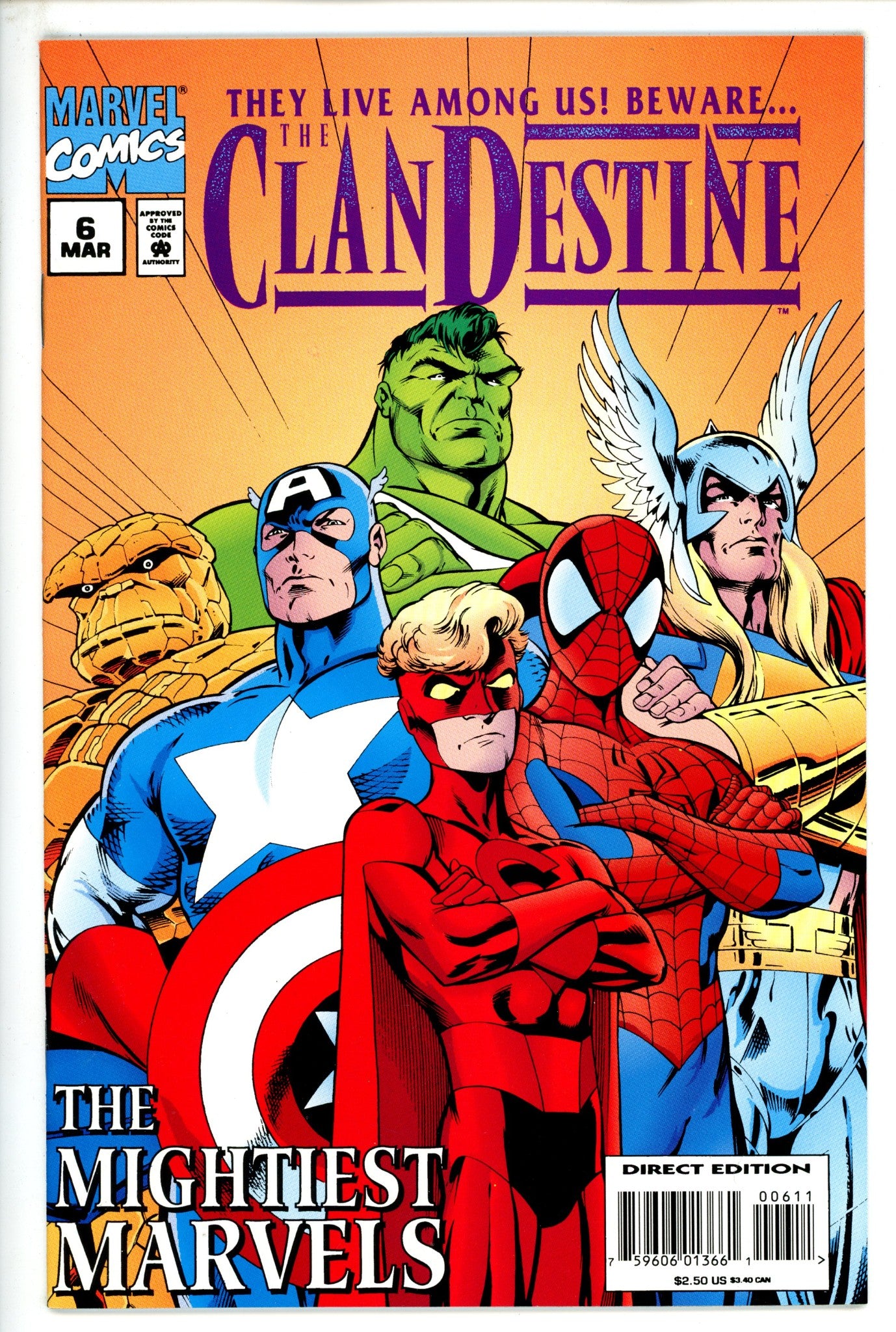 ClanDestine Vol 1 6 (1995)