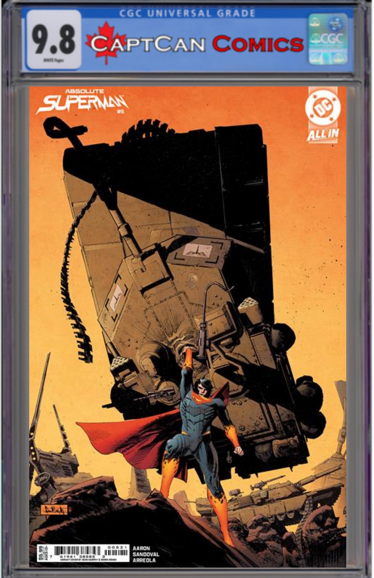 ABSOLUTE SUPERMAN #5 CVR B SEAN GORDON MURPHY CARD STOCK VAR