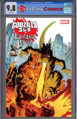 GODZILLA VS FANTASTIC FOUR #1 HARREN GODZILLA HOMAGE VAR thumbnail