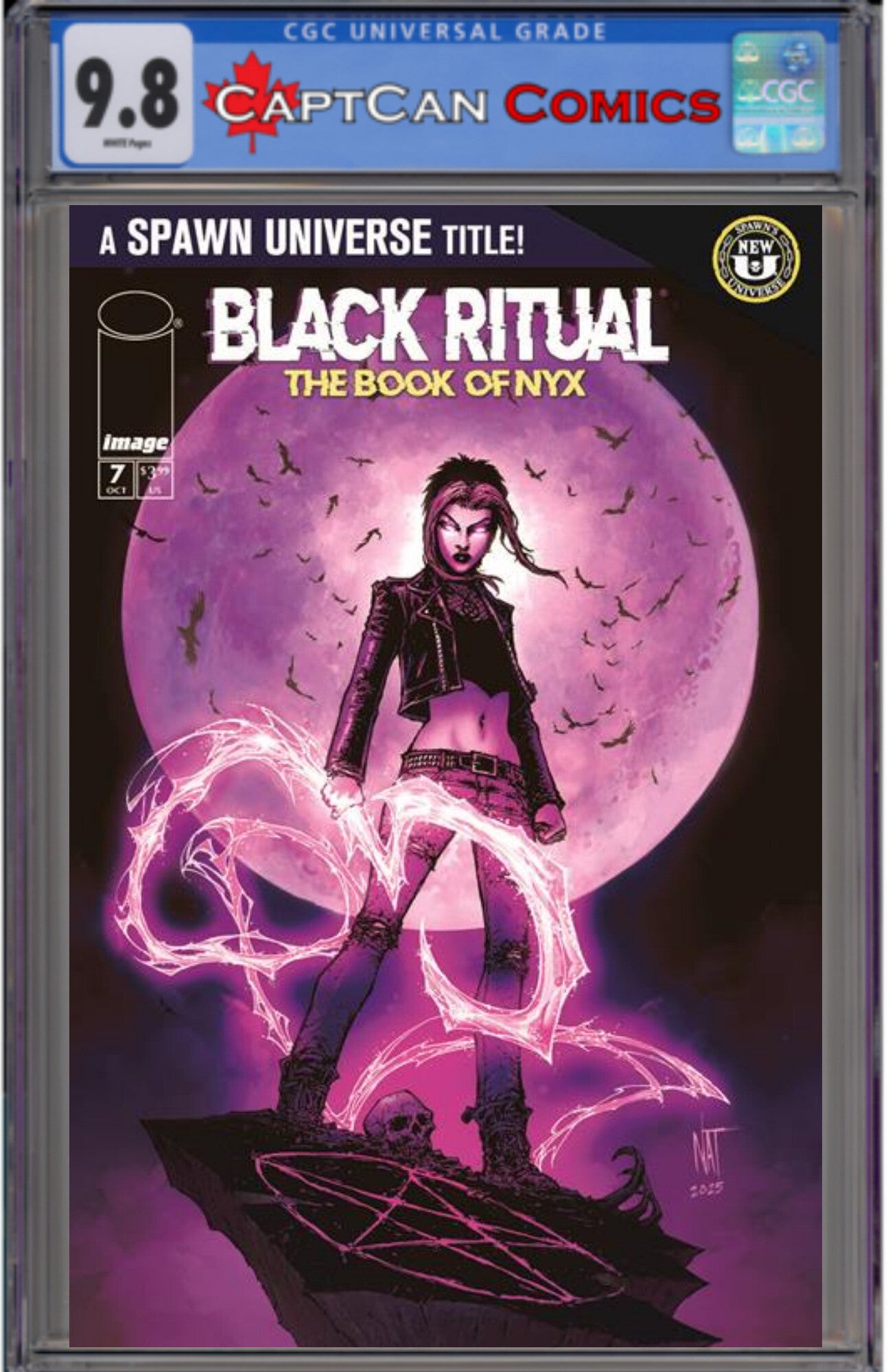 SPAWN BLACK RITUAL THE BOOK OF NYX #7 (OF 7) CVR A NAT JONES