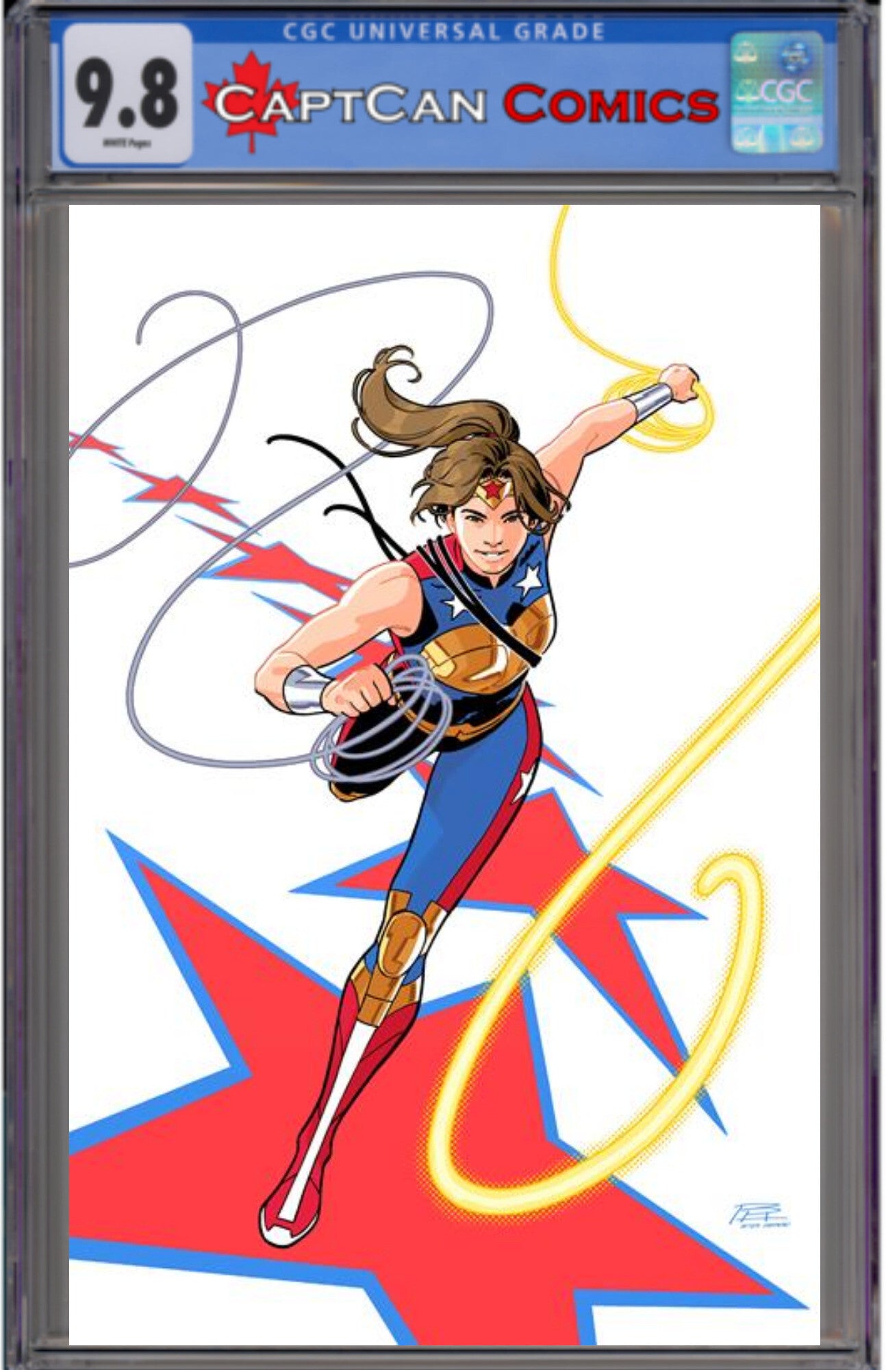 TRINITY DAUGHTER OF WONDER WOMAN #6 (OF 6) CVR C BRUNO REDONDO CARD STOCK VAR